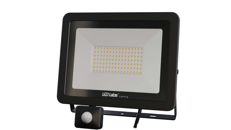 Naświetlacz LL LED SMD 100W PIR 230V NEUTRALNY