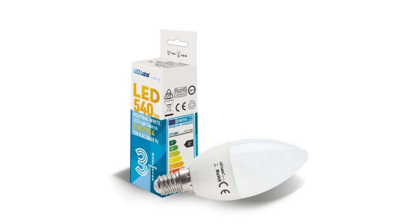 Żarówka LED E14 7W 540lm LedLabs ciepła