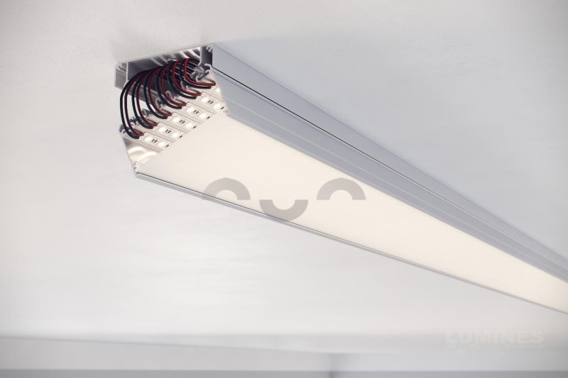 Profil aluminiowy LUMINES LARGO lakier biały 1m