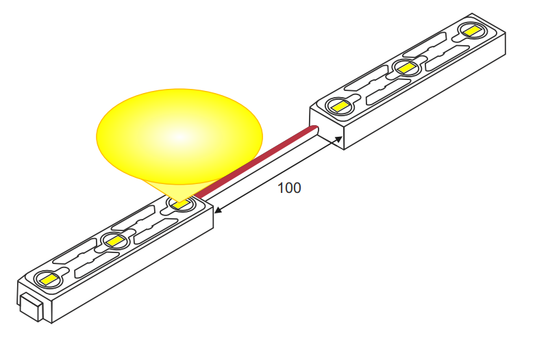 Moduł GOQ SAMSUNG 3xLED 150 stopni Biały 11 000K