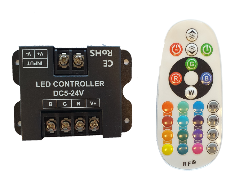 Sterownik radiowy RGB LED 30A AP-067RF 23P