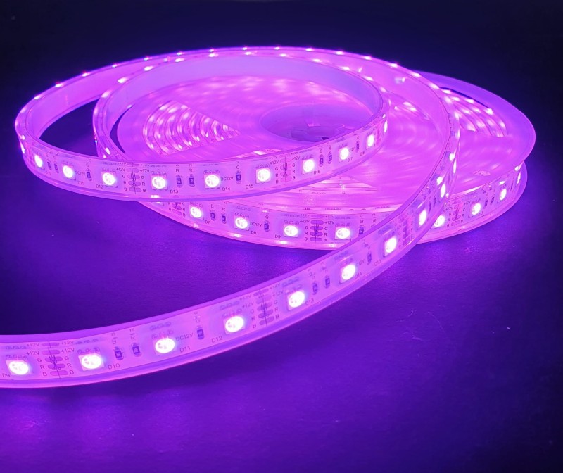 Taśma RGB 300 LED SMD5050 IP68 wodoszczelna 5m