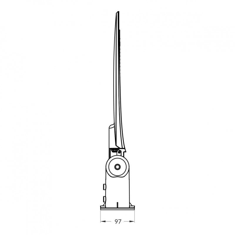 Lampa uliczna ECOLIGHT 200W NW 22000LM 4000K