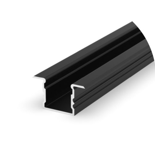 Profil aluminiowy TECH-LIGHT P18-2 czarny lakierowany 1m
