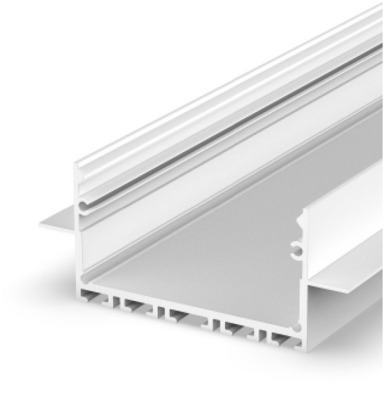 Profil alu wpuszczany biały TECH-LIGHT P23-2 1m