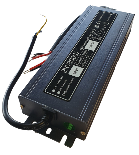 YPS ZASILACZ LED slim IP67 24V 12,5A 300W