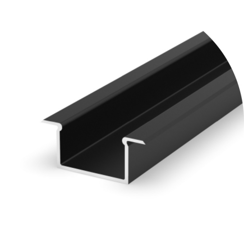 Profil Aluminiowy TECH-LIGHT czarny lakierowany P14-2 1m