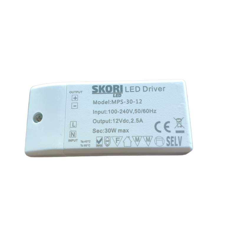 Zasilacz LED MPS-30-12 2,5A 30W 12V DC mini