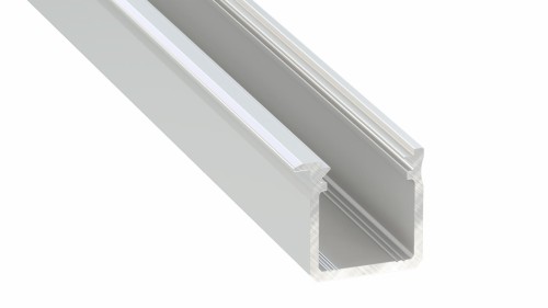 Profil Aluminiowy typ J Surowy wpuszczany 1m