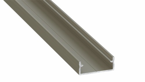Profil aluminiowy LUMINES DUAL inox 1m