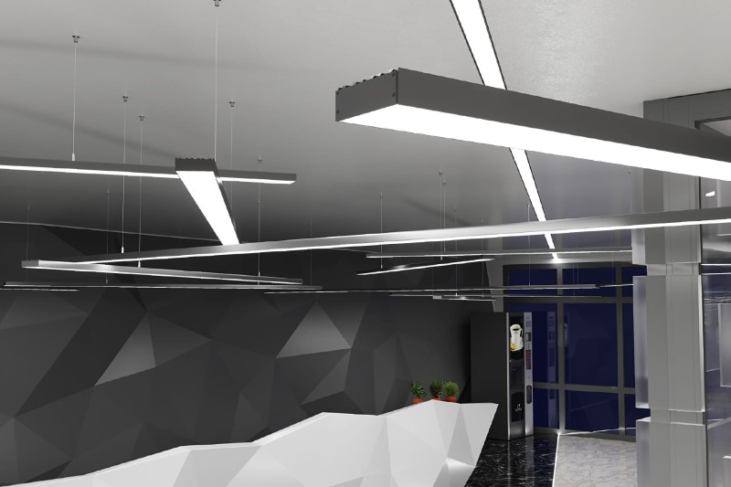 Profil aluminiowy TECH-LIGHT P27-3 czarny 1m