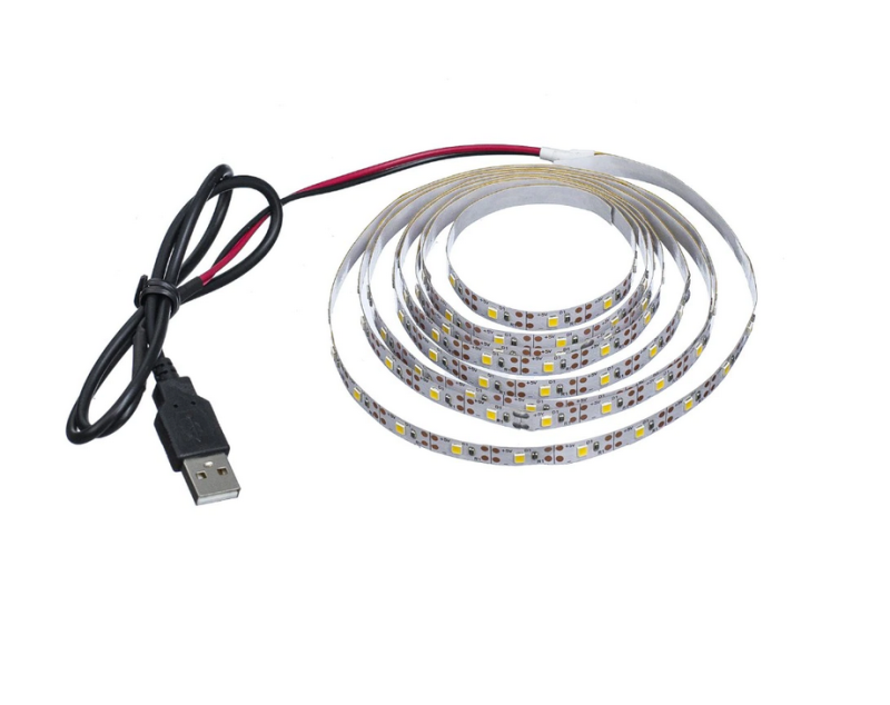 Pasek B. CIEPŁA SMD2835 30d/m do TV USB 2m