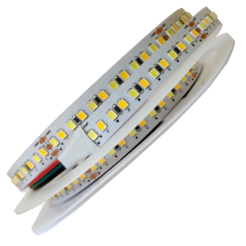 Taśma CCT 24V 192 LED SMD2835 IP20 3000-6000K 1m