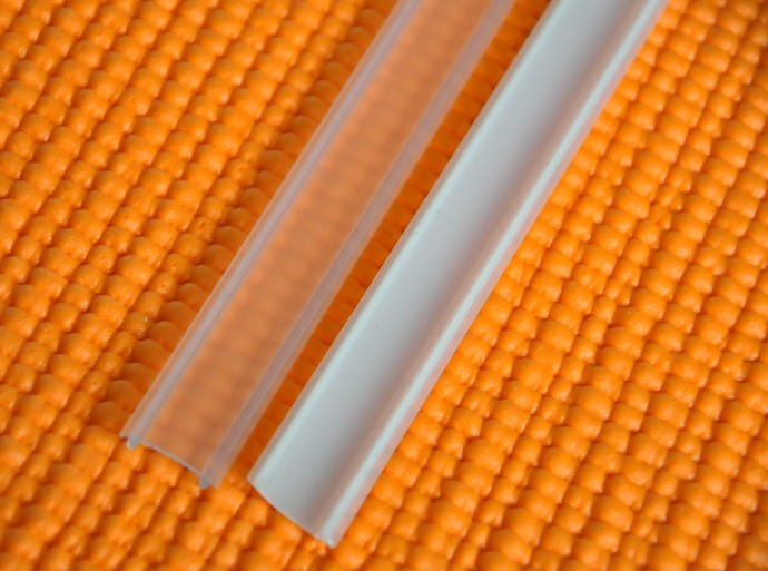 Klosz do profili ALU-LED PC przezroczysty P1 P2 P3 P4 2m