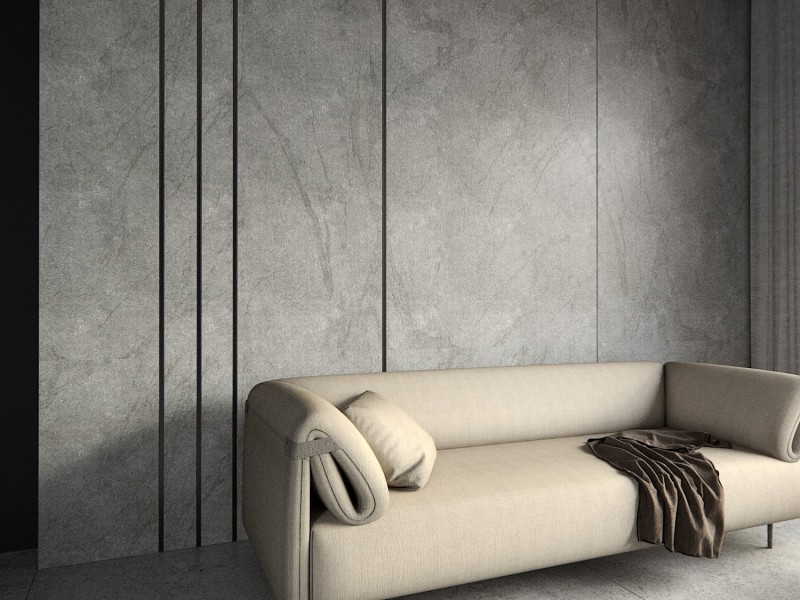 Klosz do profili LUMINES BASIC CZARNY PMMA 2m