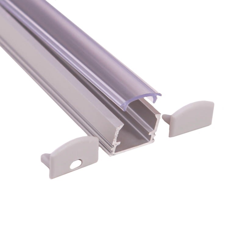 Profil aluminiowy ALU-LED P2W wysoki anodowany BIAŁY 2m