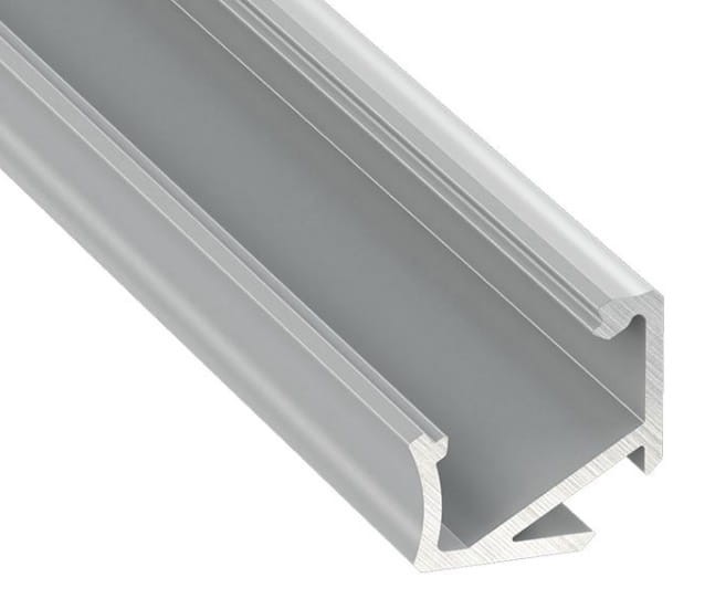 Profil aluminiowy LUMINES typ H KĄTOWY 30°/60° surowy 2m