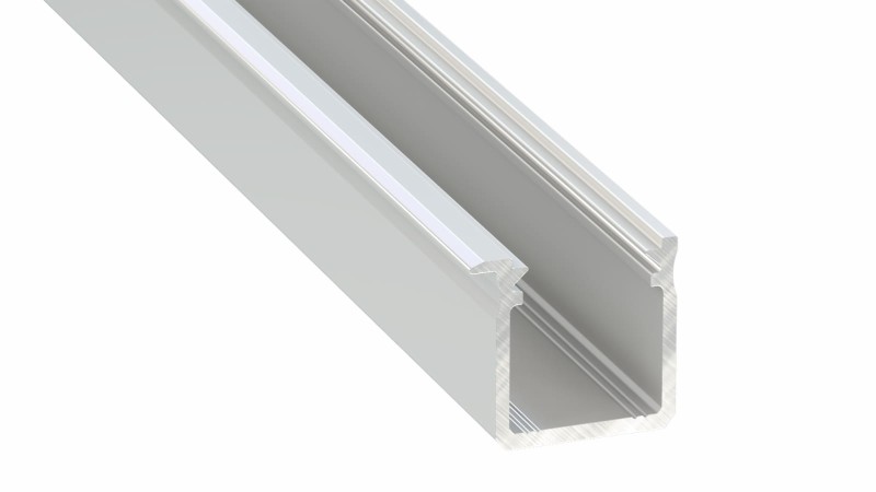 Profil Aluminiowy typ J Surowy wpuszczany 2m