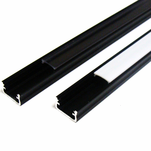 Profil aluminiowy LUMINES typ A anodowany CZARNY 2m