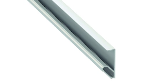 Profil aluminiowy LUMINES Q18 surowy kątowy 2m