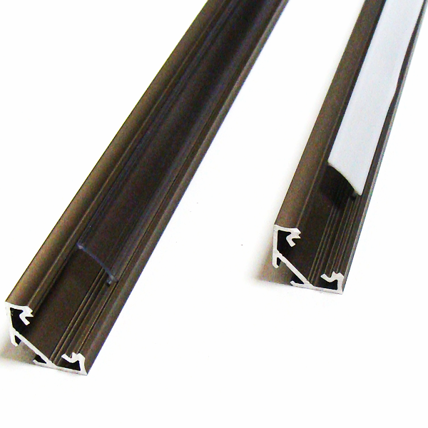 Profil aluminiowy LUMINES typ C anodowany INOX 2m