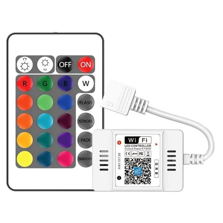 Sterownik RGB RF - radiowy - 20 przycisk 144W WiFi