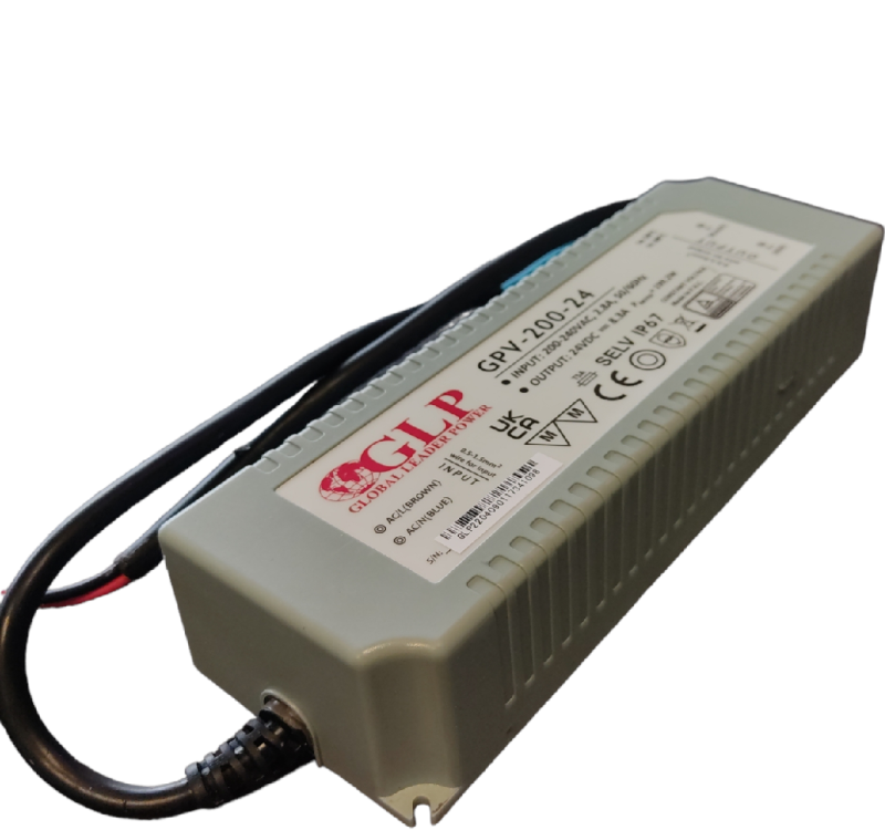 GLP ZASILACZ LED IP67 24V 8,3A 200W PREMIUM