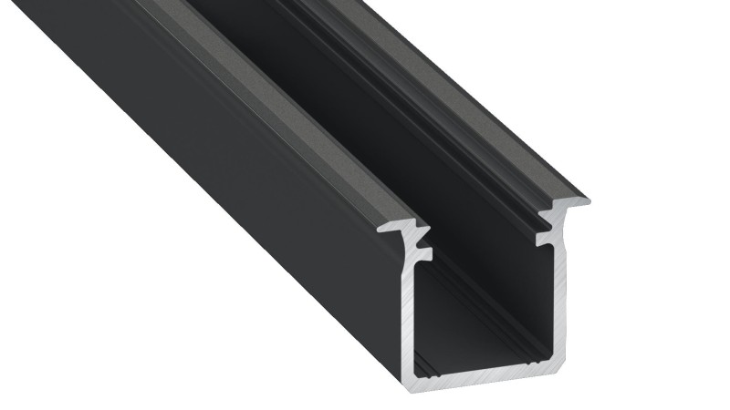 Profil Aluminiowy typ G CZARNY 2m