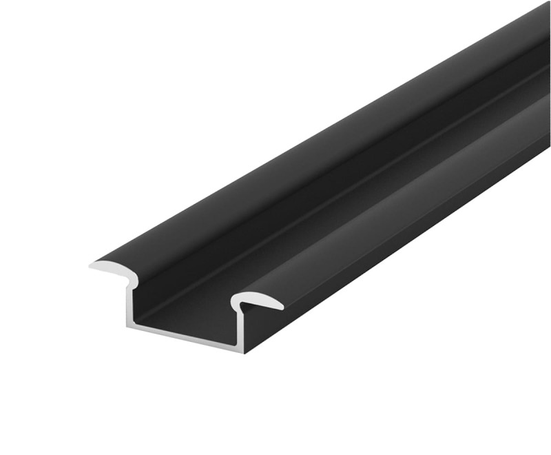 Profil Aluminiowy TECH-LIGHT czarny lakierowany P6-1 2m