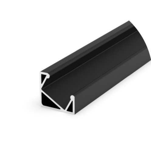 Profil Aluminiowy TECH-LIGHT czarny lakierowany P3-4 2m