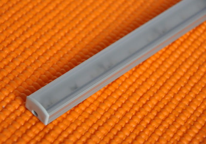 Profil aluminiowy ALU-LED P2 anodowany 1m