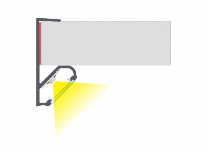 Profil aluminiowy LUMINES Q20 anod 2m