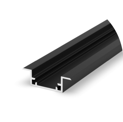 Profil Aluminiowy TECH-LIGHT czarny lakierowany wodoodporny P11-2 2m