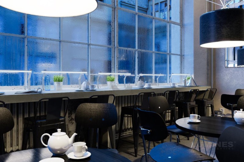 Profil aluminiowy LUMINES MICO anodowany CZARNY 1m