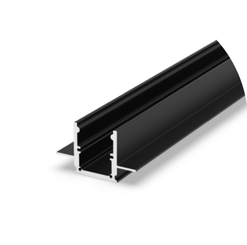 Profil Aluminiowy TECH-LIGHT czarny lakierowany P25-2 2m