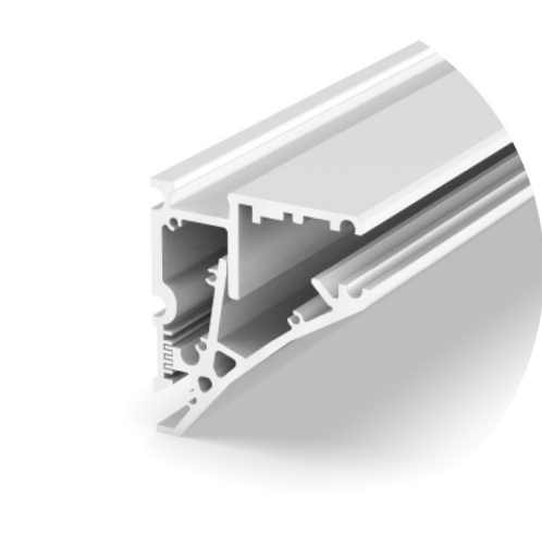 Profil aluminiowy szybowy TECH-LIGHT P10-1 biały lakierowany 2m