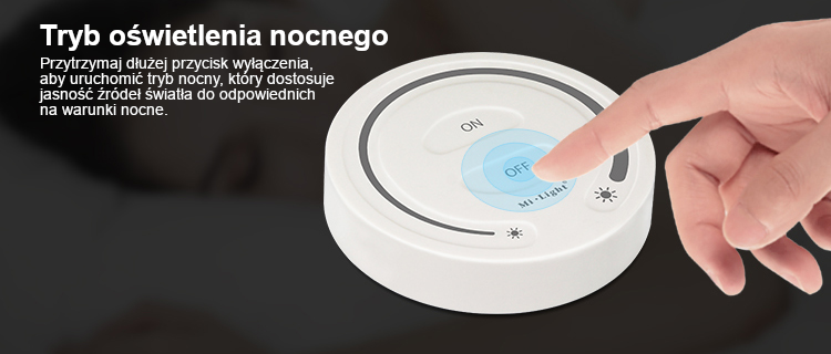 Milight Pilot KOŁO mono 1-strefowy ster FUT087B