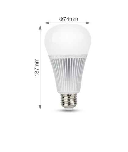Milight 9W RGB+CCT E27 żarówka FUT012