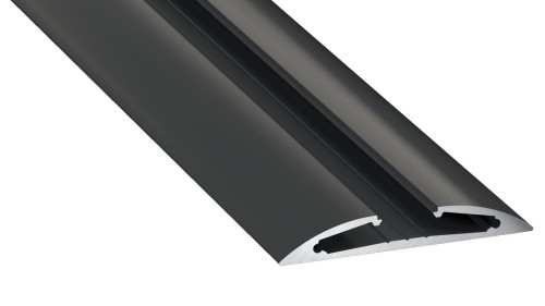 Profil aluminiowy LUMINES RETO anodowany CZARNY 2m