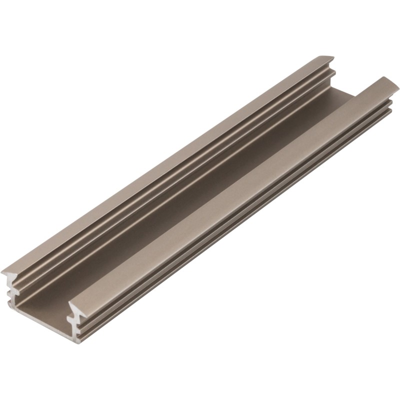 Profil aluminiowy ALU-LED P1 anodowany INOX 1m