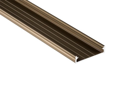 Profil aluminiowy LUMINES typ SOLIS anodowany inox 2m