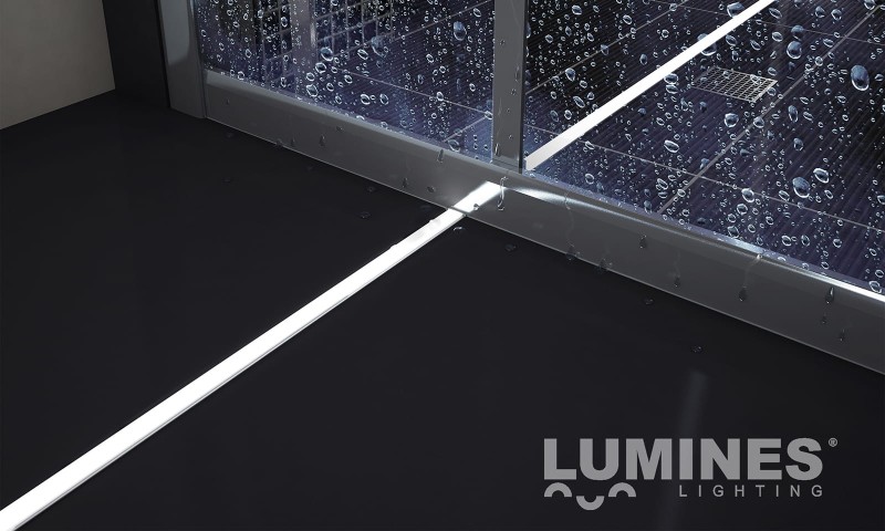 Profil aluminiowy LUMINES typ TERRA anodowany 1m