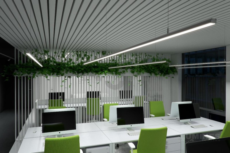 Profil aluminiowy LUMINES SILEDA lakier BIAŁY 1m