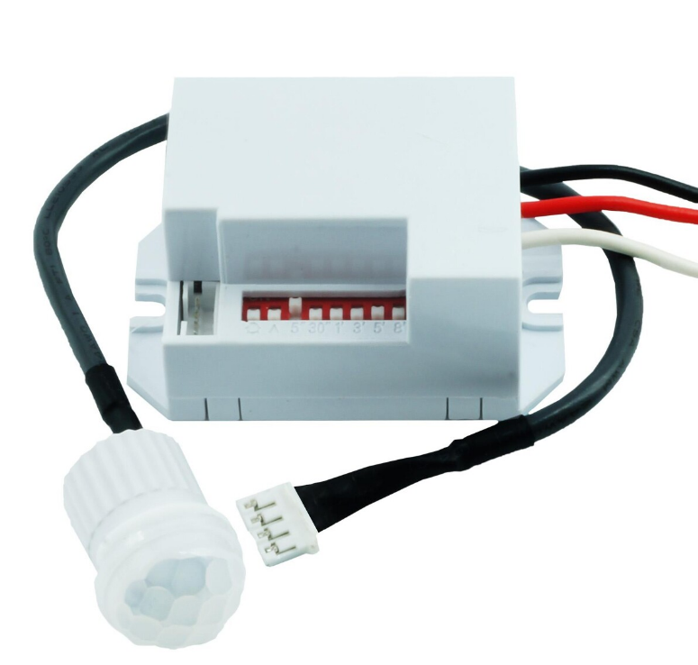 Czujnik ruchu z zewnętrznym sensorem DC 12/24V - PIR 360° - ID-0055