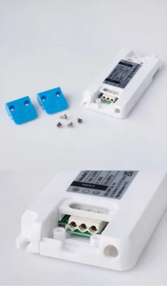 Zasilacz meblowy płaski Ecolight 24W 12V 2A IP44