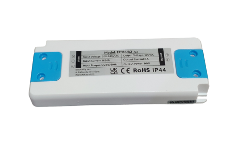 Zasilacz meblowy płaski Ecolight 36W 12V 3A IP44
