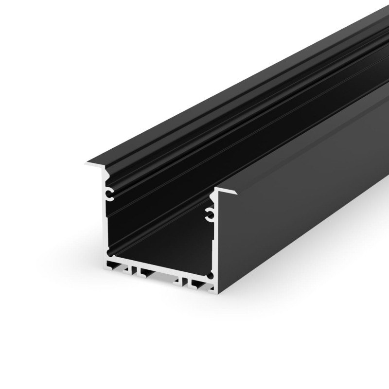 Profil alu głęboki Tech-Light P22-1 Czarny