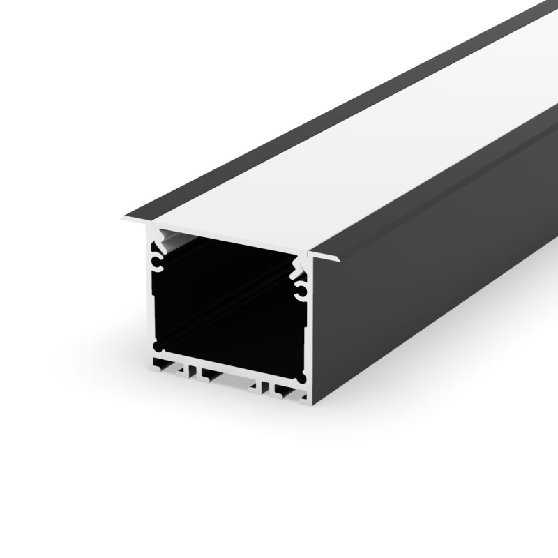 Profil alu głęboki Tech-Light P22-1 Czarny