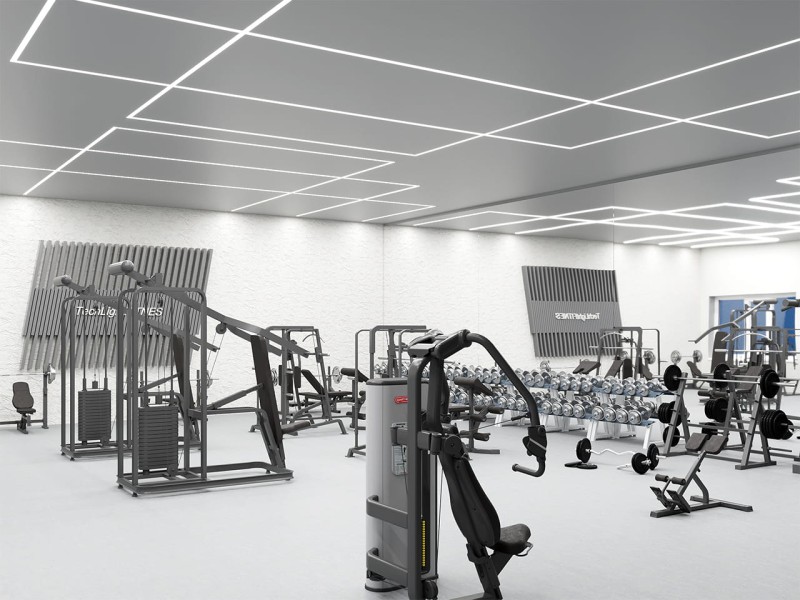 Profil alu głęboki Tech-Light P22-1 Czarny