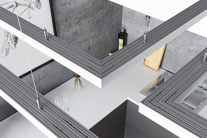 Profil alu anod pomocniczy TECH-LIGHT P23-4